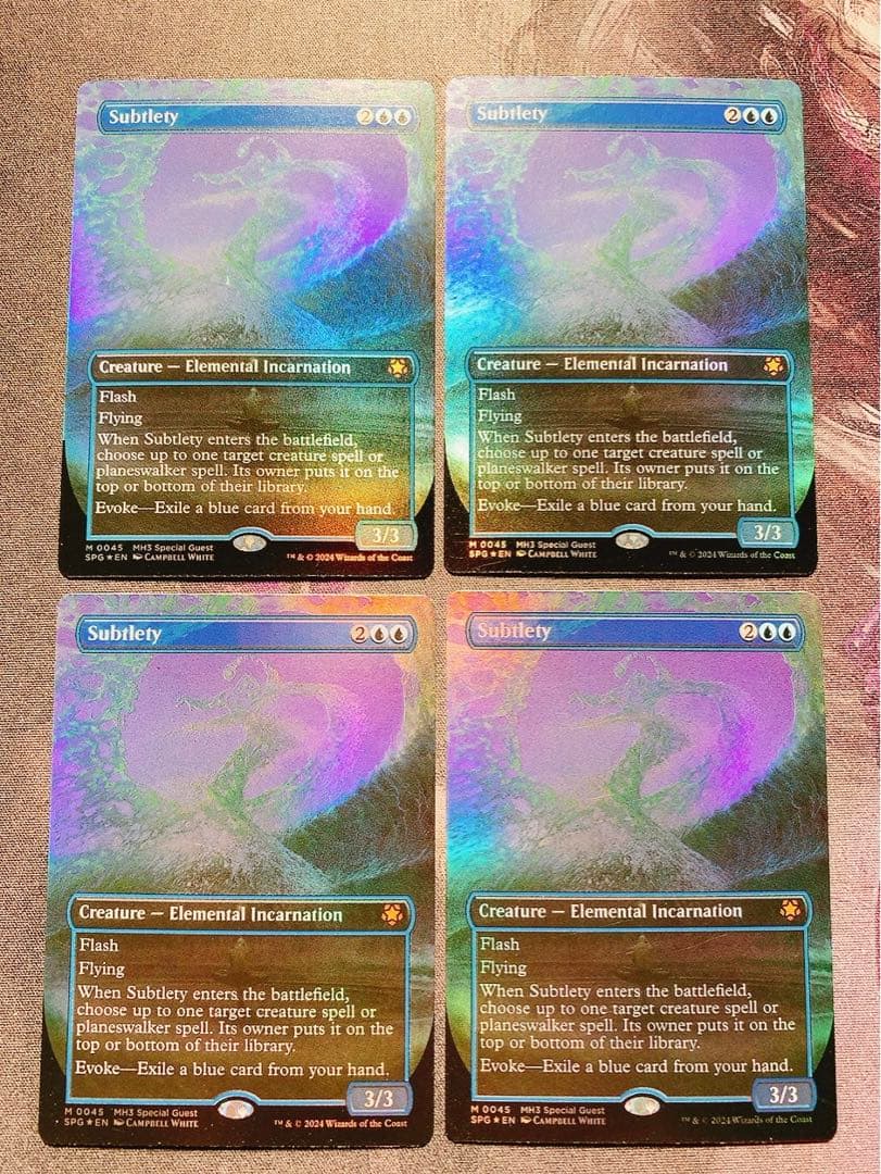 【拡張foil】緻密　英語　4枚セット