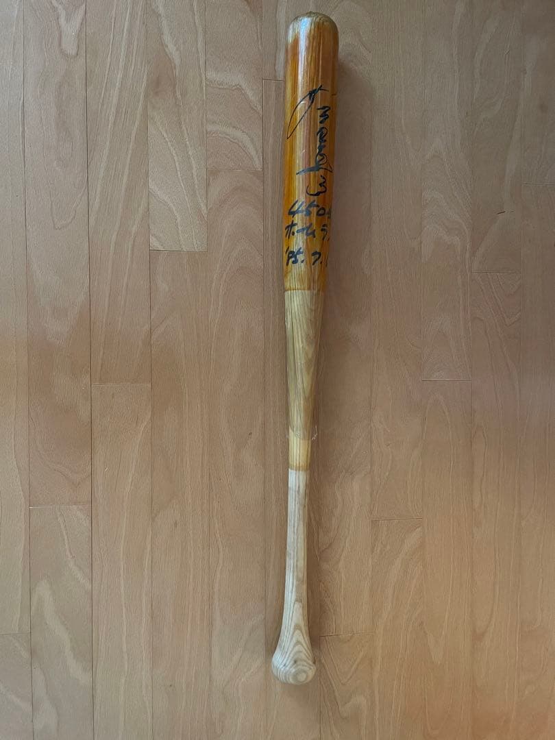 衣笠祥雄450号ホームラン◆サイン入りバット★1985.7.5 広島東洋カープ