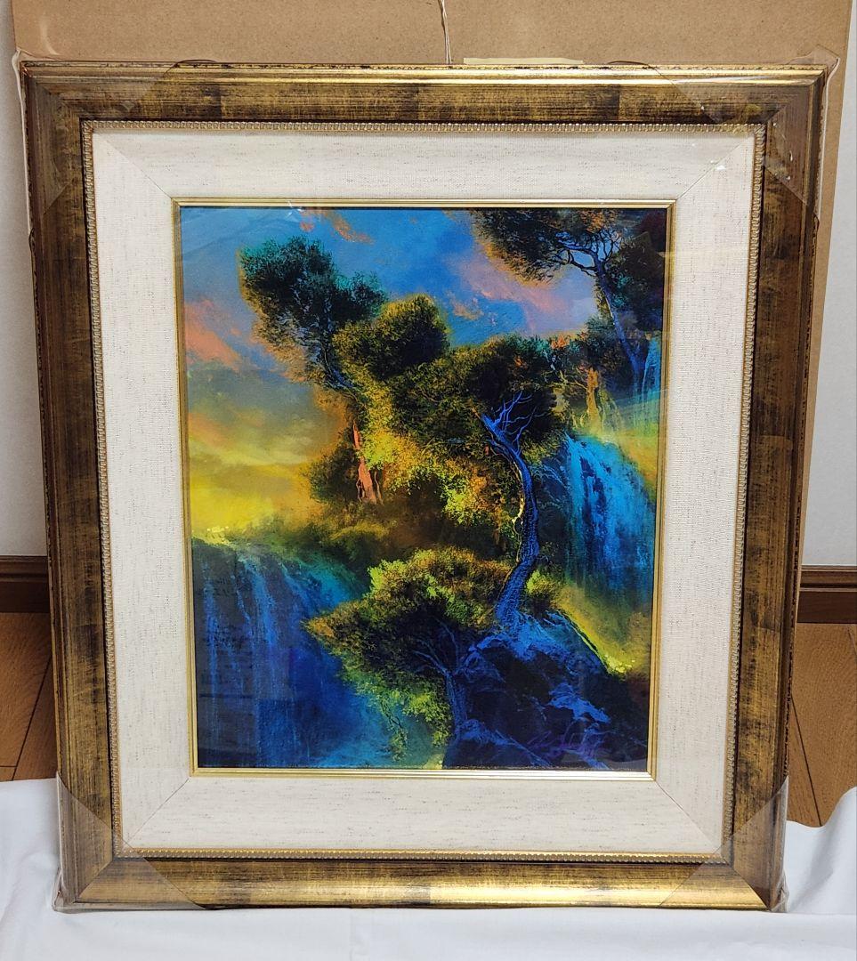 テイル・ターブッシュ シルクスクリーン版画 　光の声