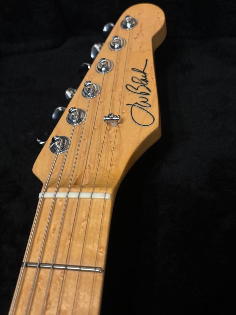 ギター J.W.Black guitars jwb-s 2019 soapbar