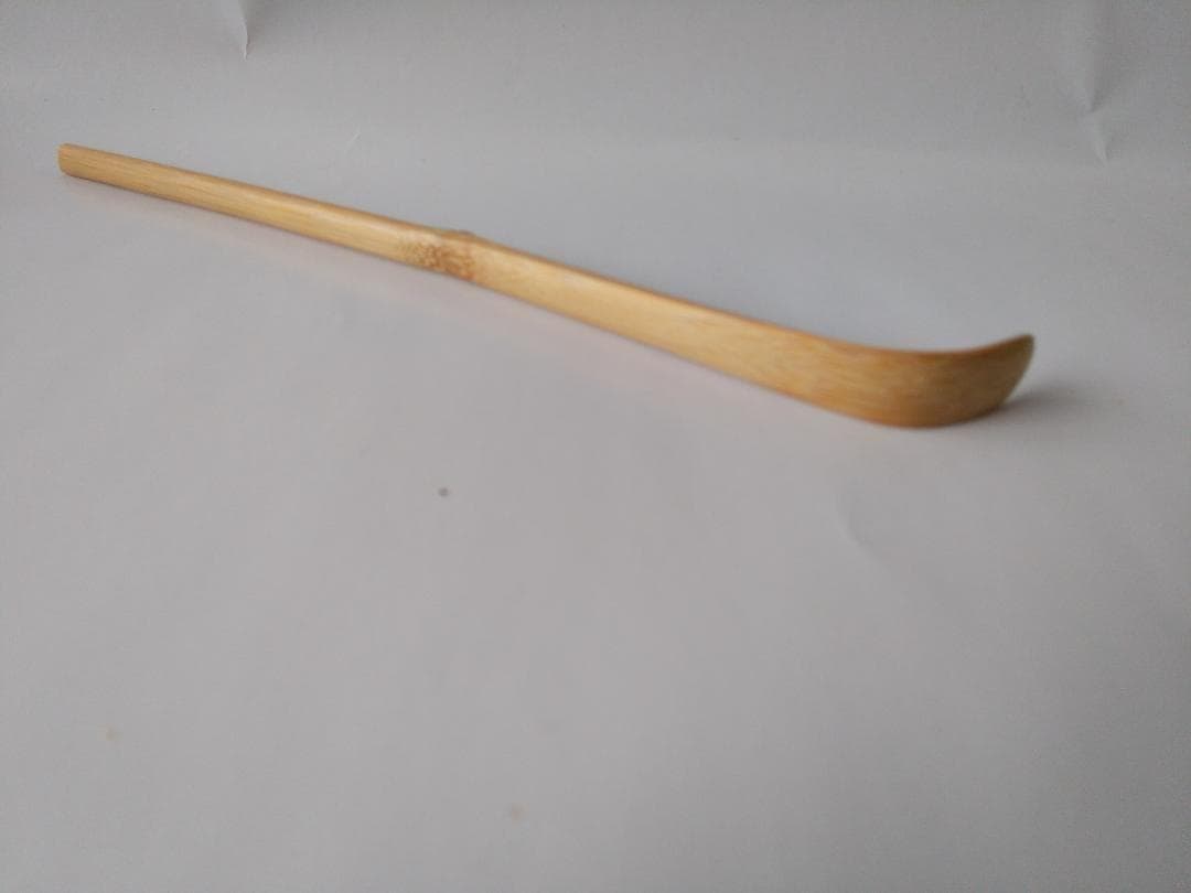 茶杓 銘「 松の緑 」 大徳寺塔頭 高桐院 上田義山 和尚作 下削り 竹玄 美品