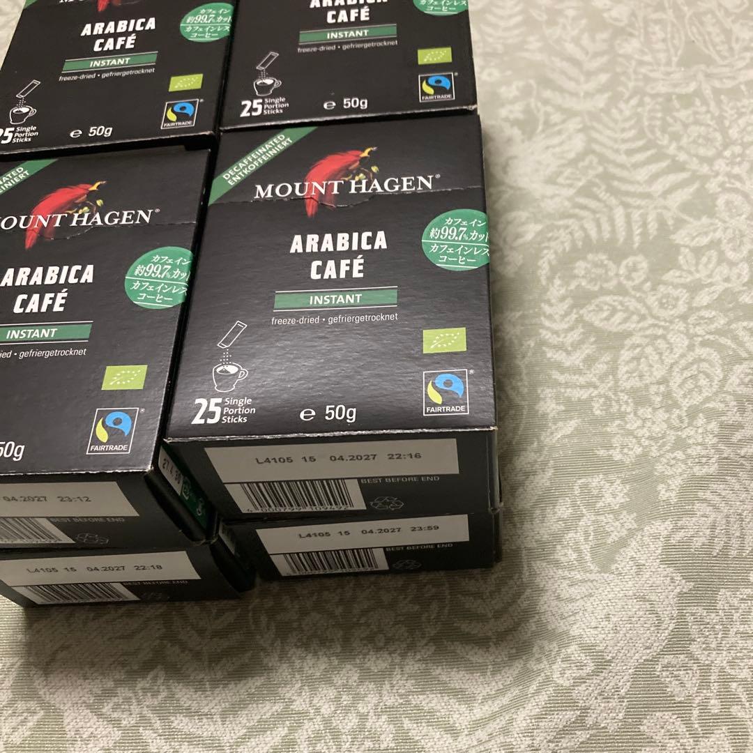 マウントハーゲン　カフェインレス　スティック　 8箱