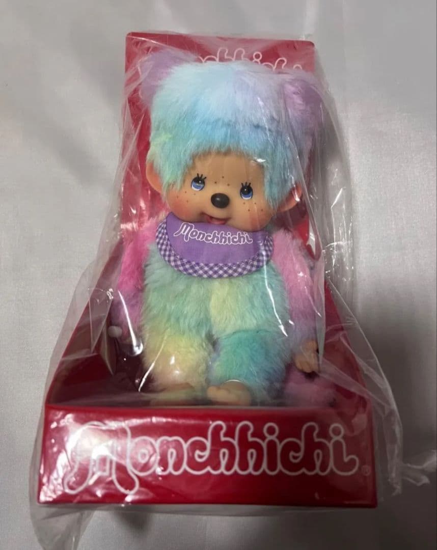【海外限定】モンチッチ タイダイ プラッシュガール Sサイズ
