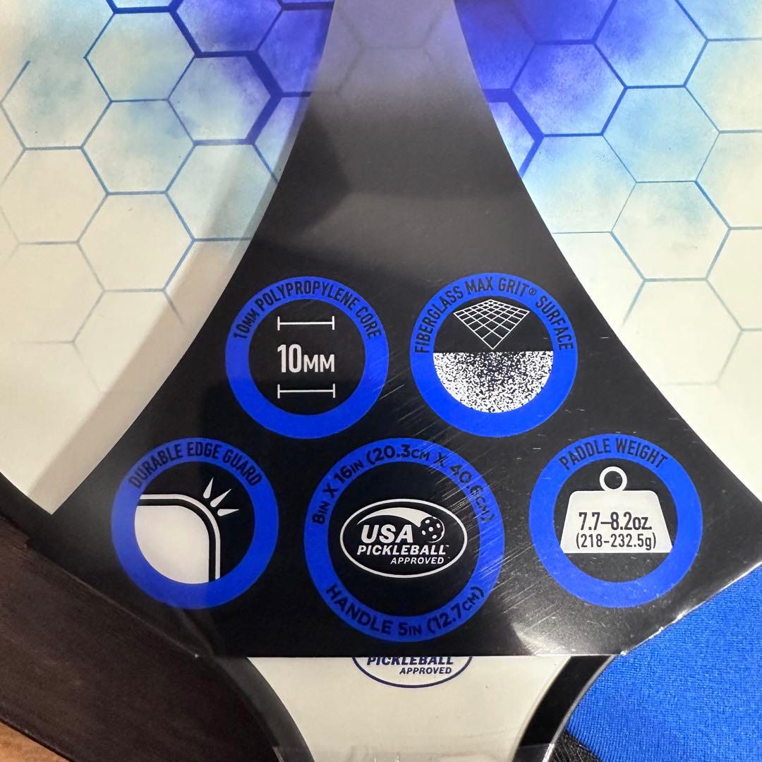 ２本セットピックルボールパドル フランクリン パイロット ボール1個付き