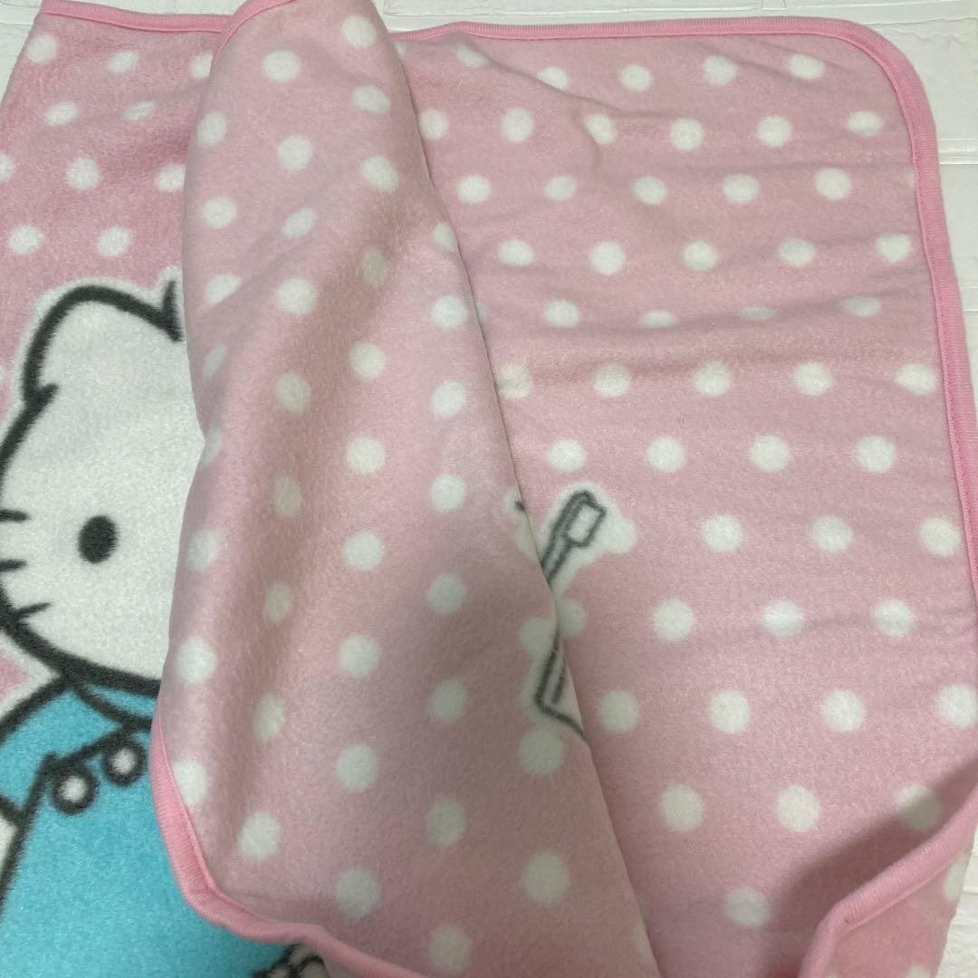 希少　未使用　キティ 非売品　平成レトロ　レア　ブランケット　膝掛け　オリジナル