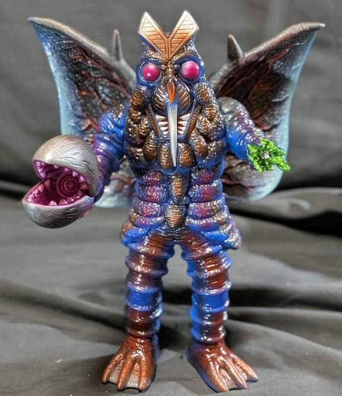 楳図かずお版バルタン星人・羽根つき（フューチャーモデルズ／アートストーム）ソフビ