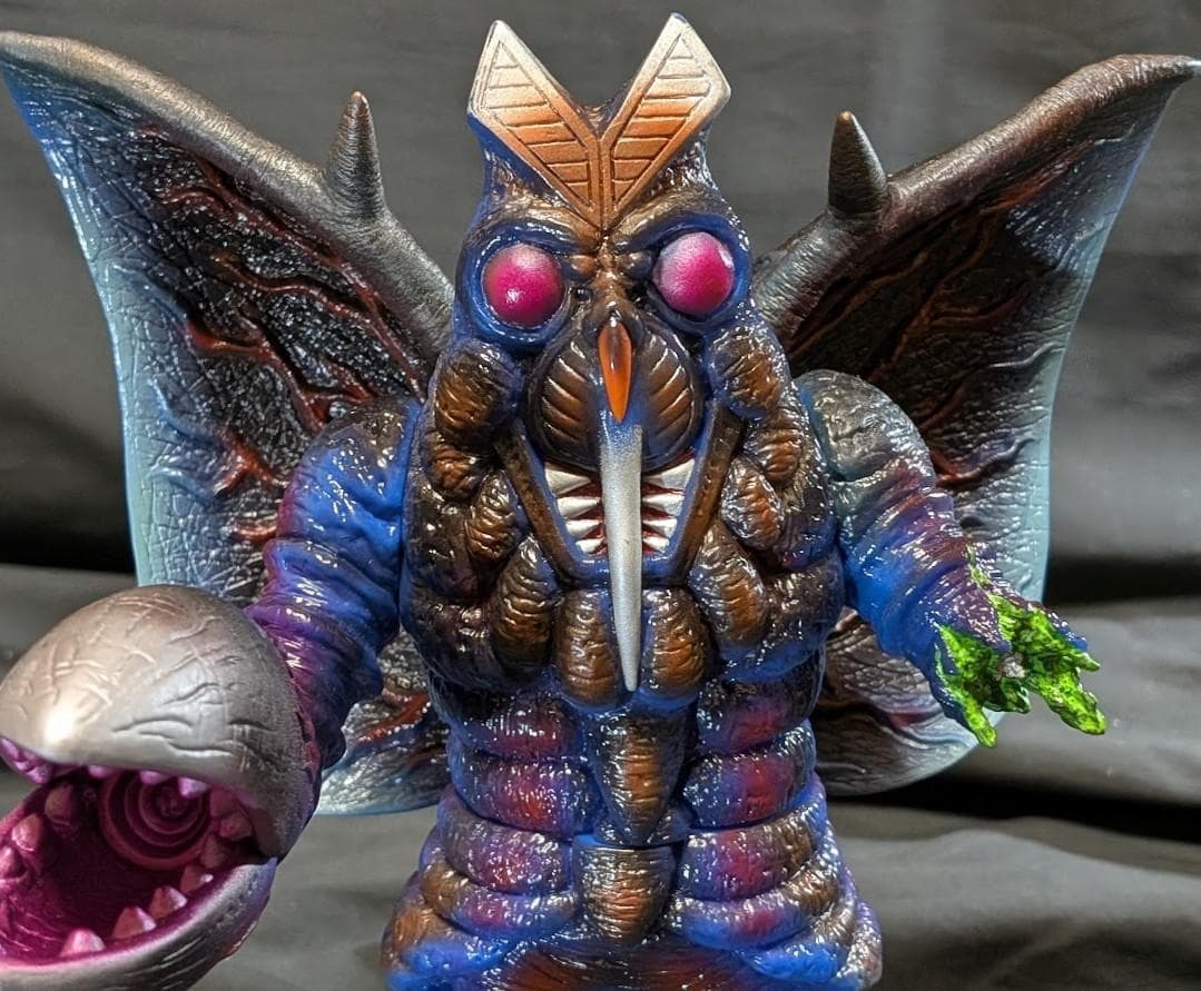 楳図かずお版バルタン星人・羽根つき（フューチャーモデルズ／アートストーム）ソフビ