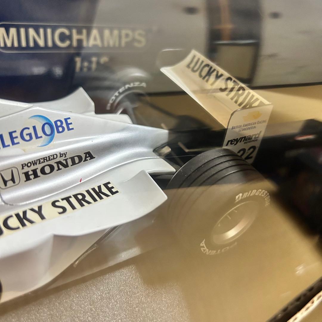 MINICHAMPS Honda F1 ミニカー 1:18 ジャックヴィルヌーヴ