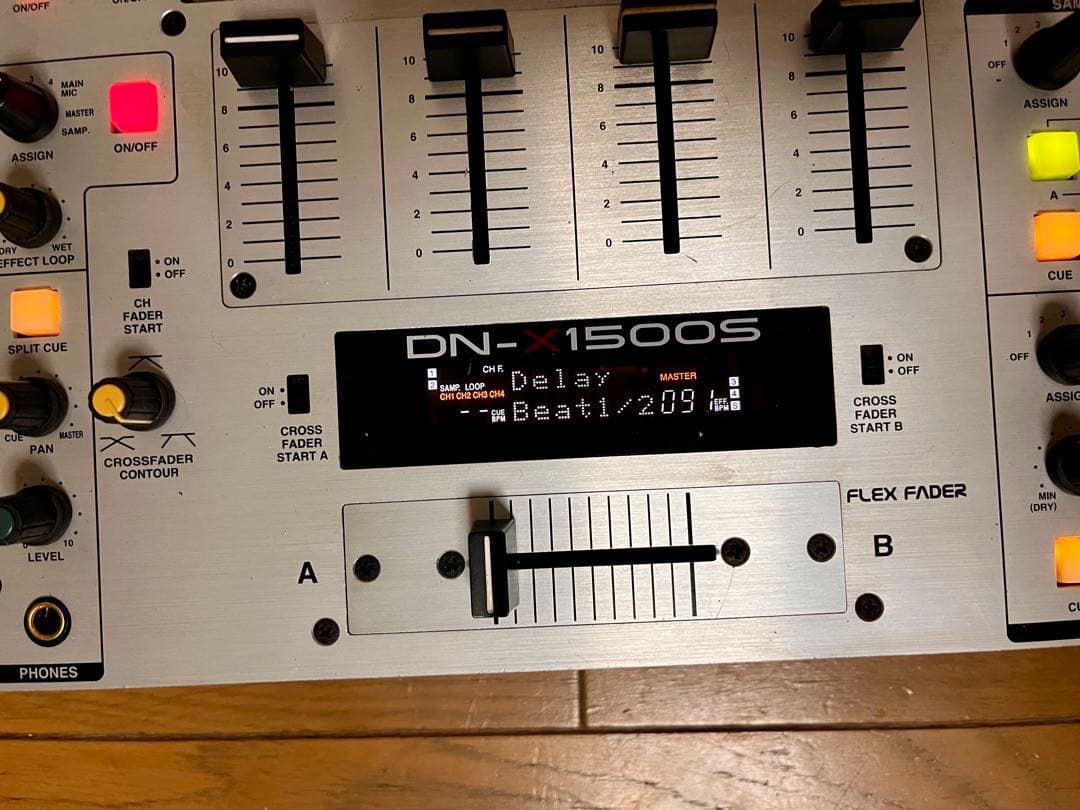 高音質　DENON DN-X1500S 4チャンネル　ミキサー