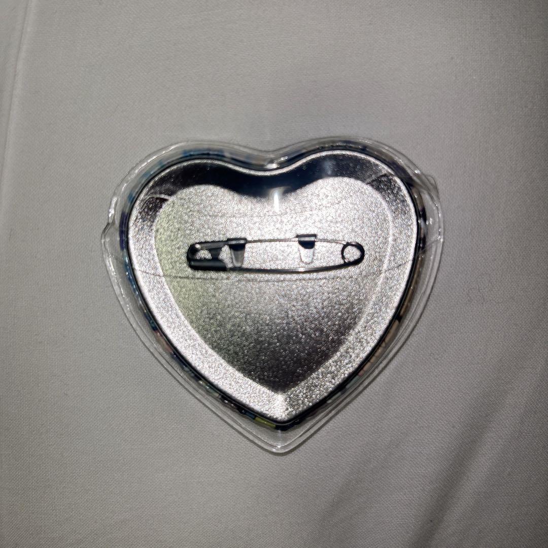 日和 願望缶 ハート型缶バッジ 36個