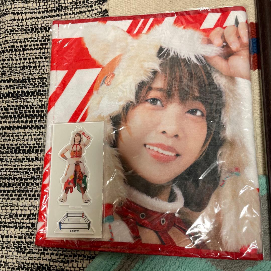 東京女子プロレス　中島翔子　限定ポートレート　タオル　アクスタ　トレカ　セット