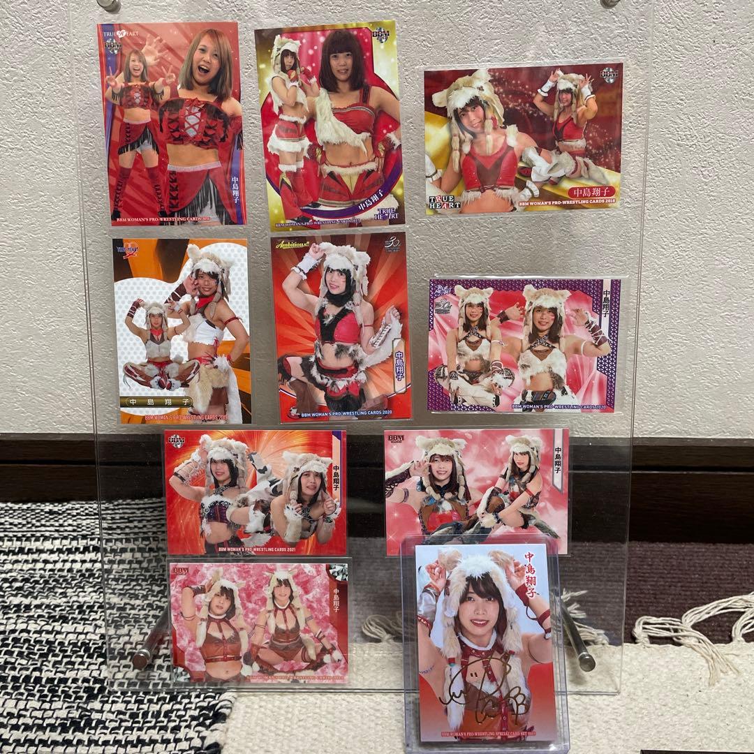 東京女子プロレス　中島翔子　限定ポートレート　タオル　アクスタ　トレカ　セット