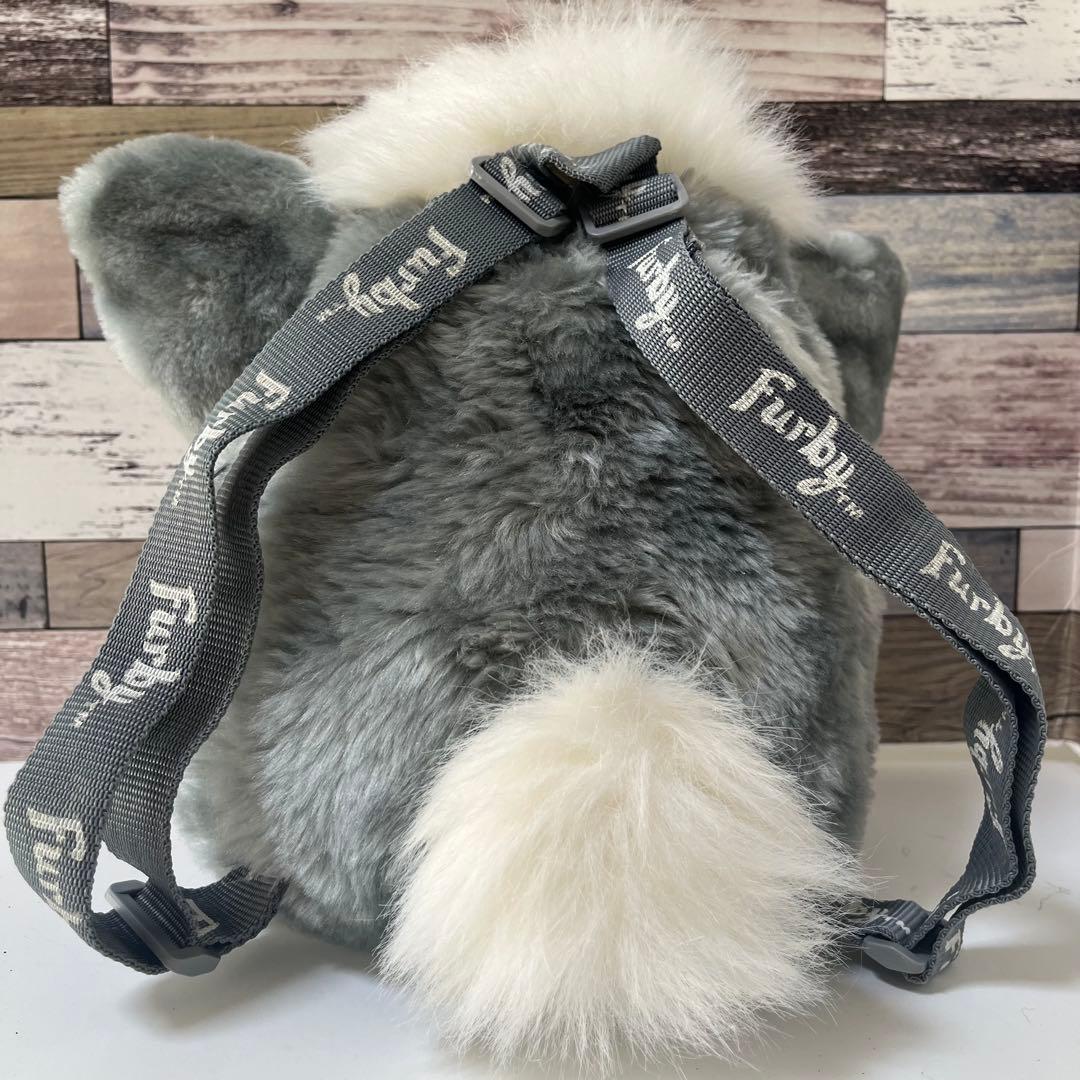 ファービー　初代　リュック　バックパック　鞄　furby　グレー　#6