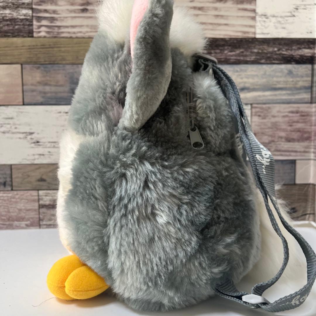 ファービー　初代　リュック　バックパック　鞄　furby　グレー　#6