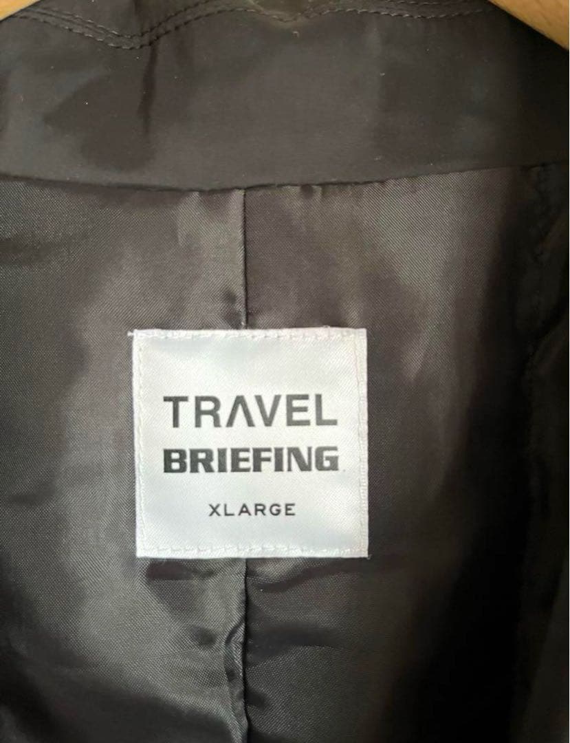 【即完売品】ブリーフィング　ゴルフ ナイロン　中綿　テーラードジャケット