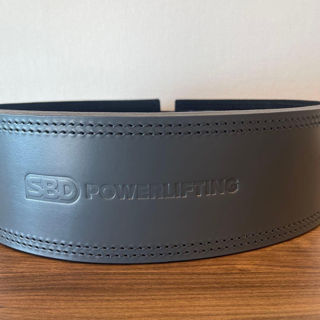 SBD Forge フォージ　パワーリフティングベルト13mmグレー　Lサイズ
