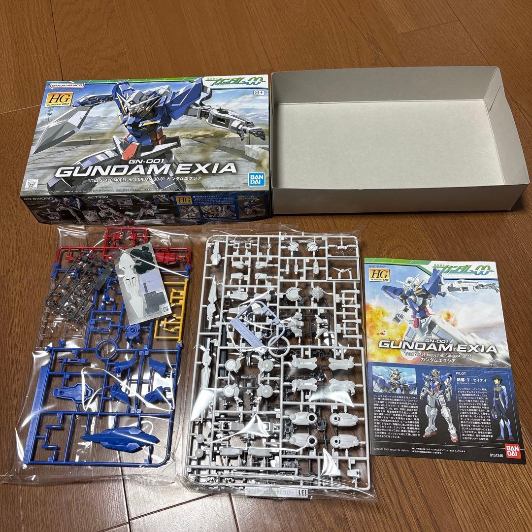 ガンダム キュリオス ヴァーチェ エクシア デュナメス 4点セット プラモデル