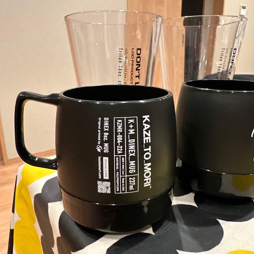 KAZE TO MORI × LOD PRODUCTS パイントグラス