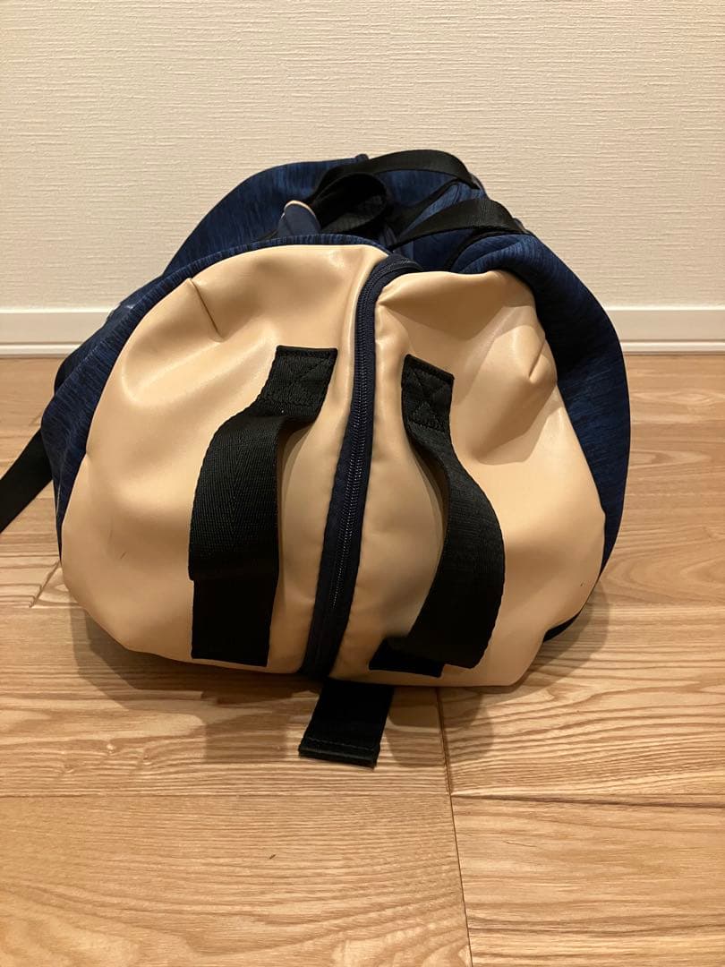 ゴルフ用　FIDRA ダッフルバッグ ネイビー/ベージュ