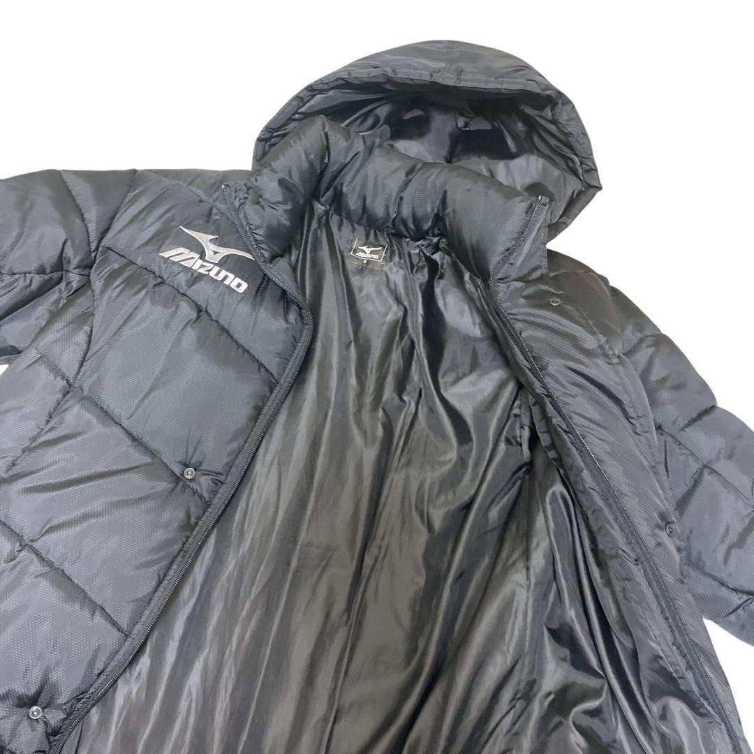 Mizuno ベンチコート Sサイズ ブラック ダウンコート　ロング
