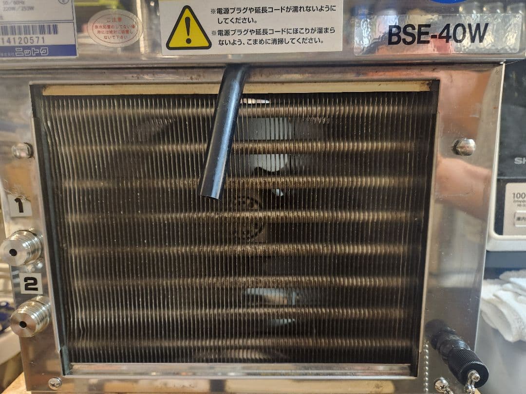 ニットクビールサーバーWコック レア木製コック付き 洗浄済み程度良好 フルセット