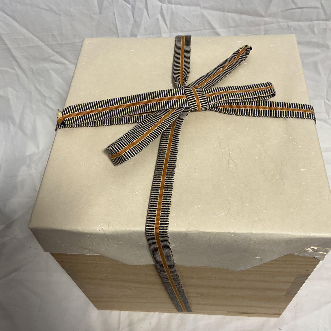 【新品未使用】茶釜 蓋付き 陶器製 茶色