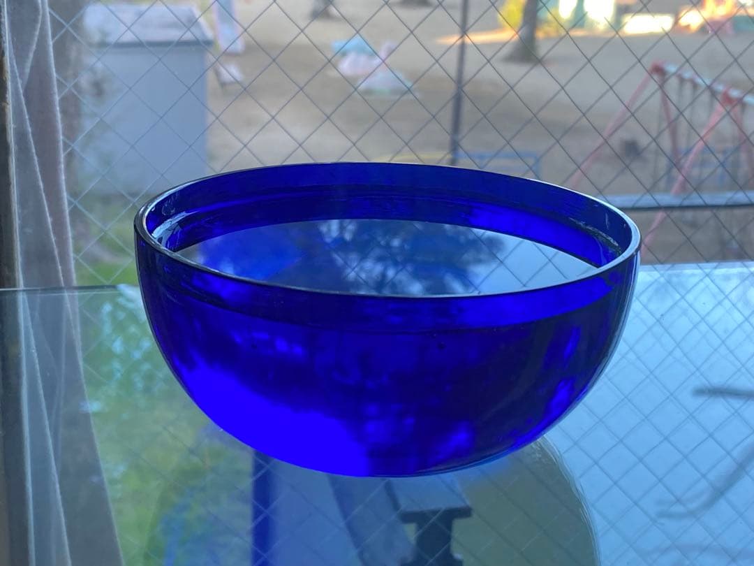 江戸玻璃　瑠璃椀