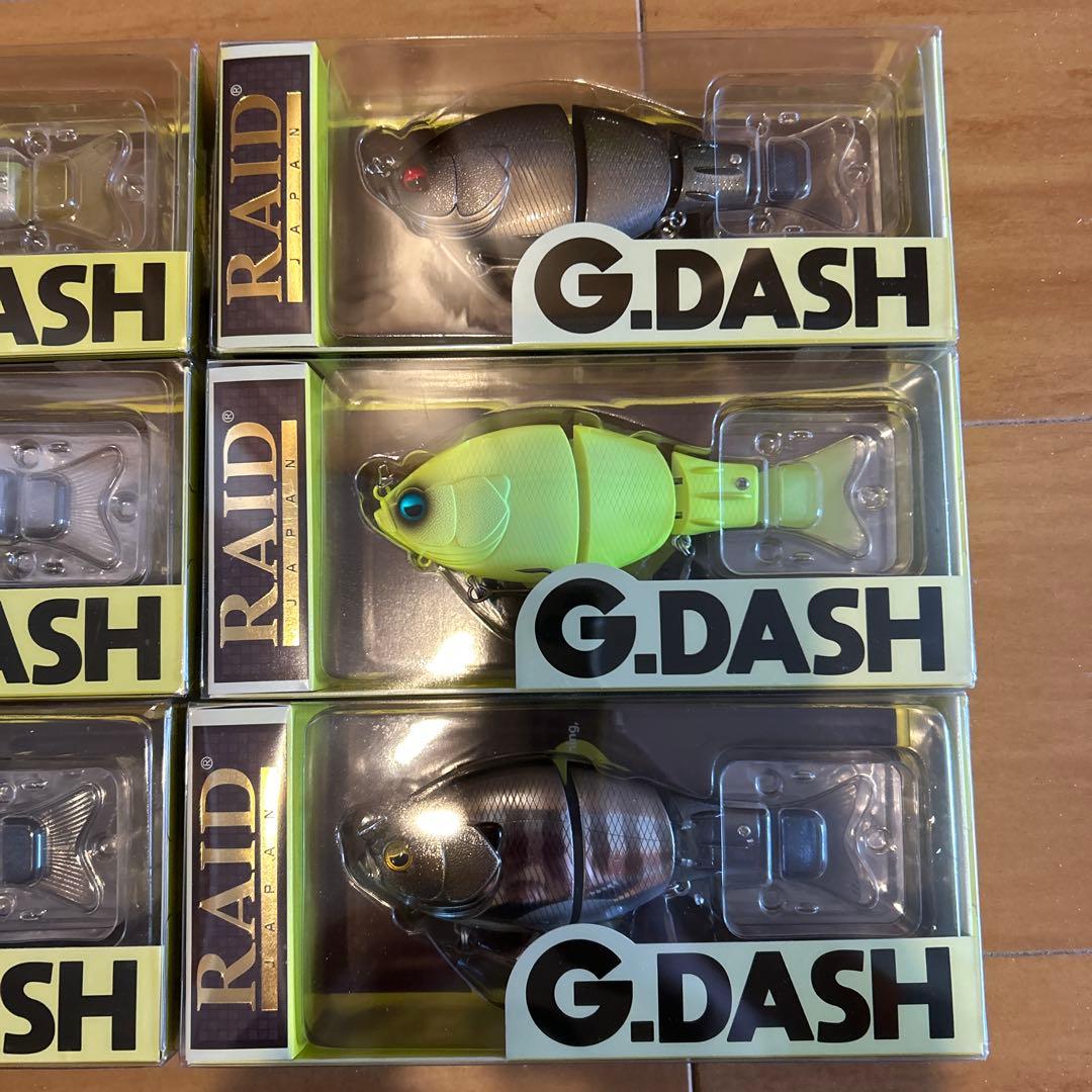 レイドジャパン　G.DASH 6個セット