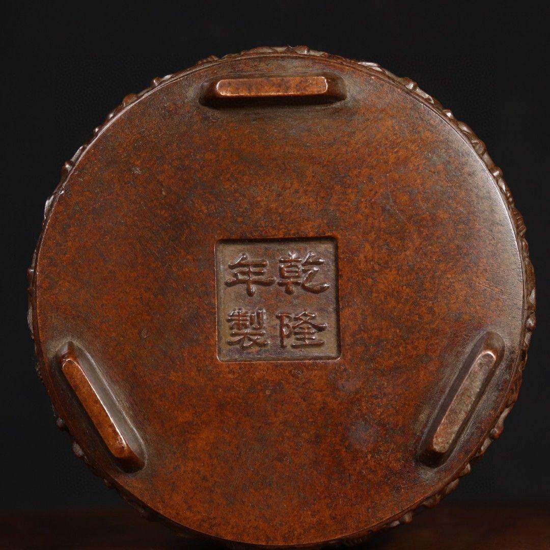 銅 細工 千鶴香炉 香塔 香道具 香薫炉工芸品 美術品 置物