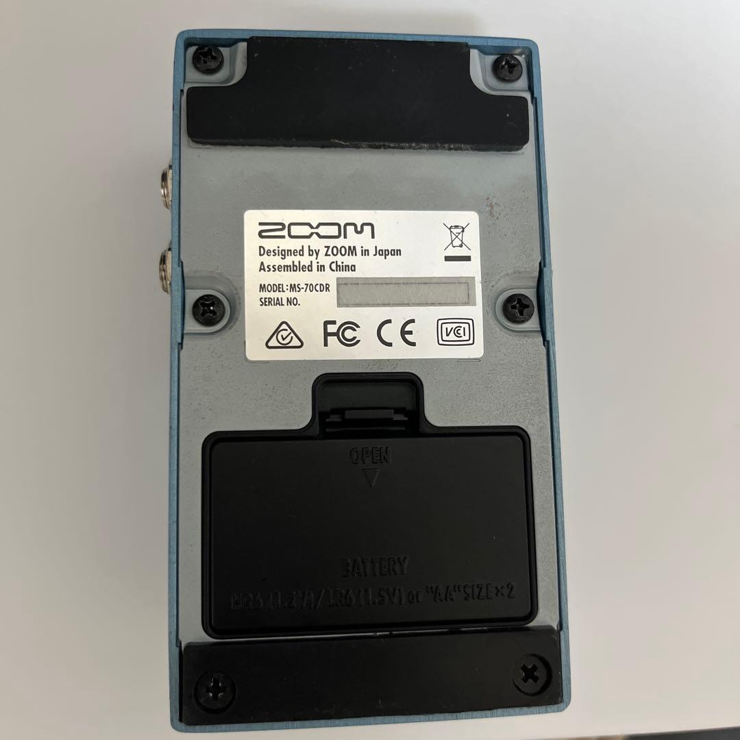 ZOOM MS-70CDR マルチエフェクター　空間系マルチ