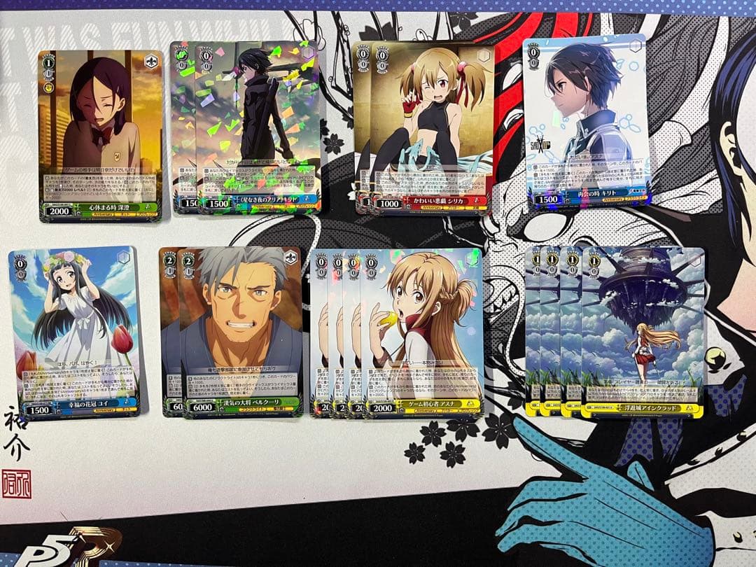 ヴァイスシュヴァルツ SAO デッキ