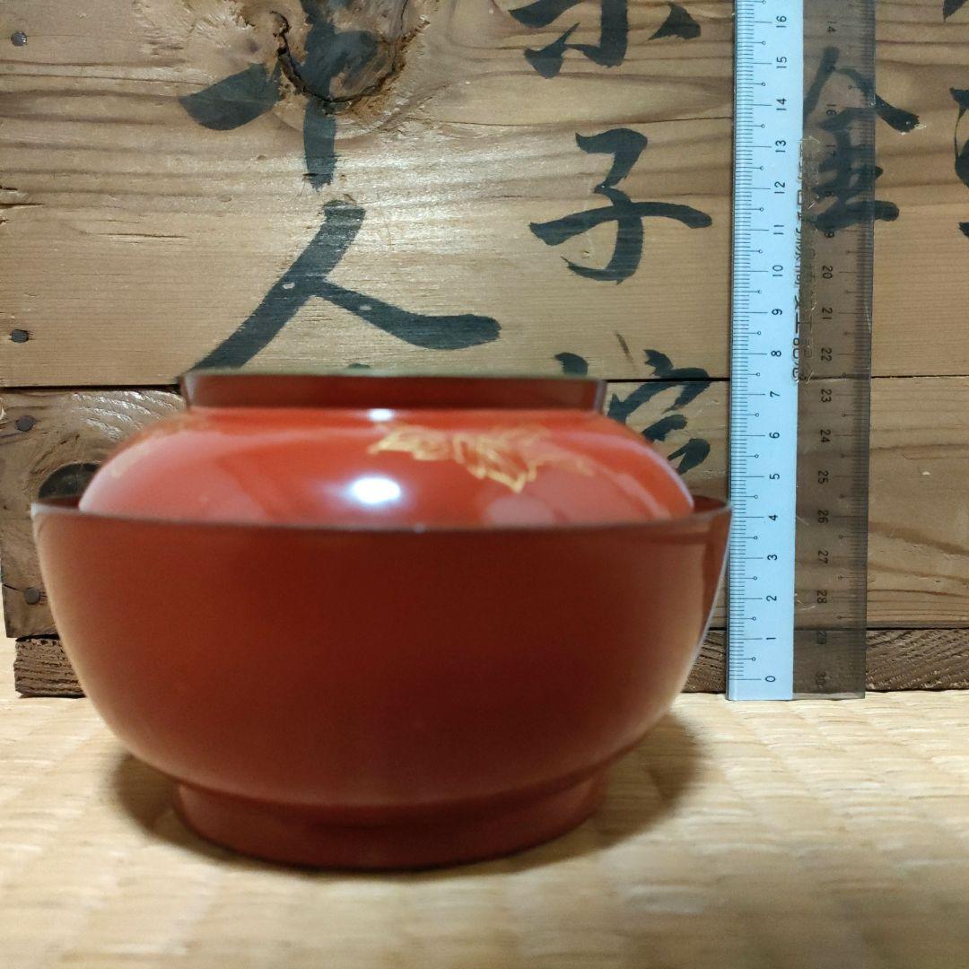 明治期 金蒔絵 菓子椀 20客揃 共箱付 木製漆器 茶道具・懐石・料亭