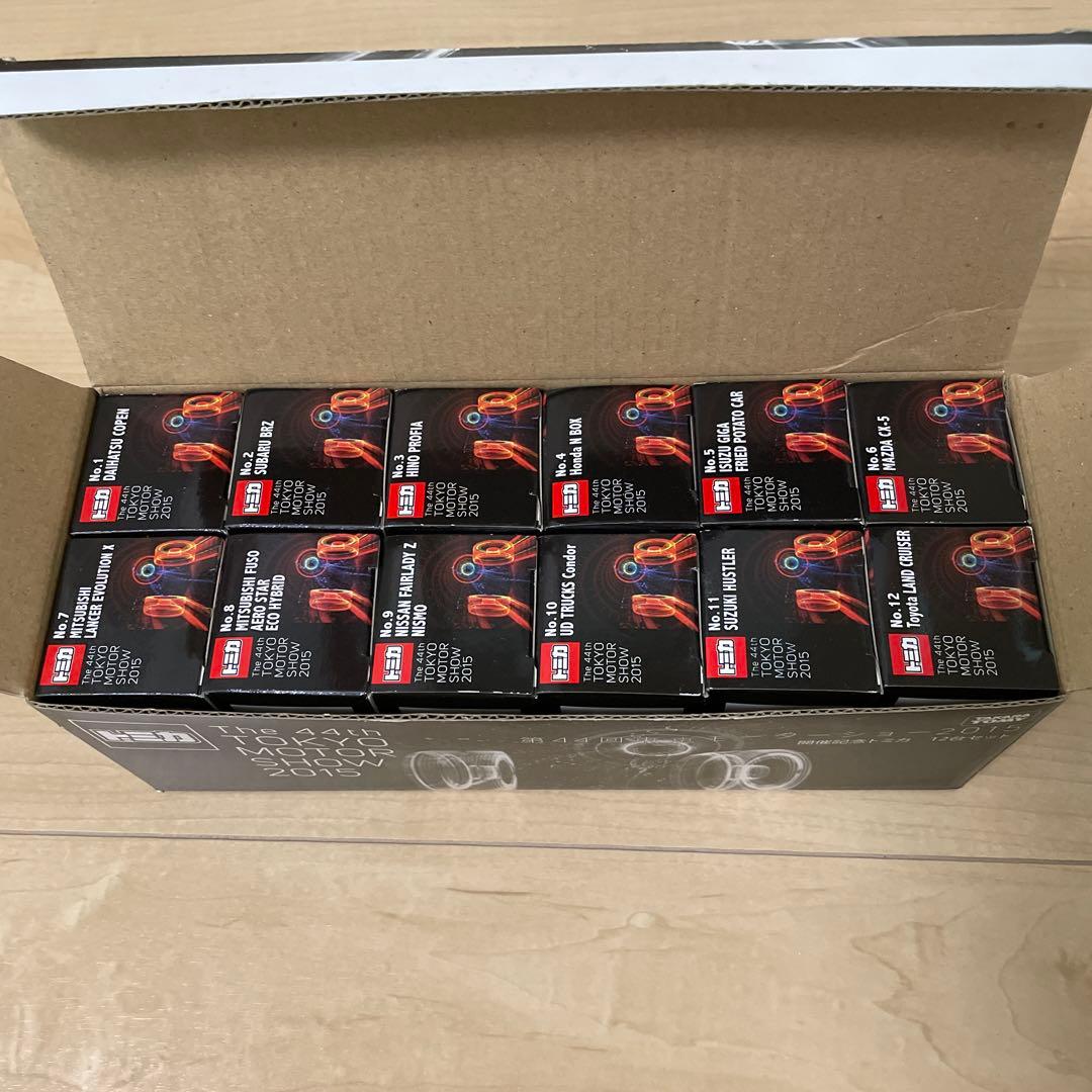 トミカ 東京モーターショー2015 開催記念トミカ 12台セット