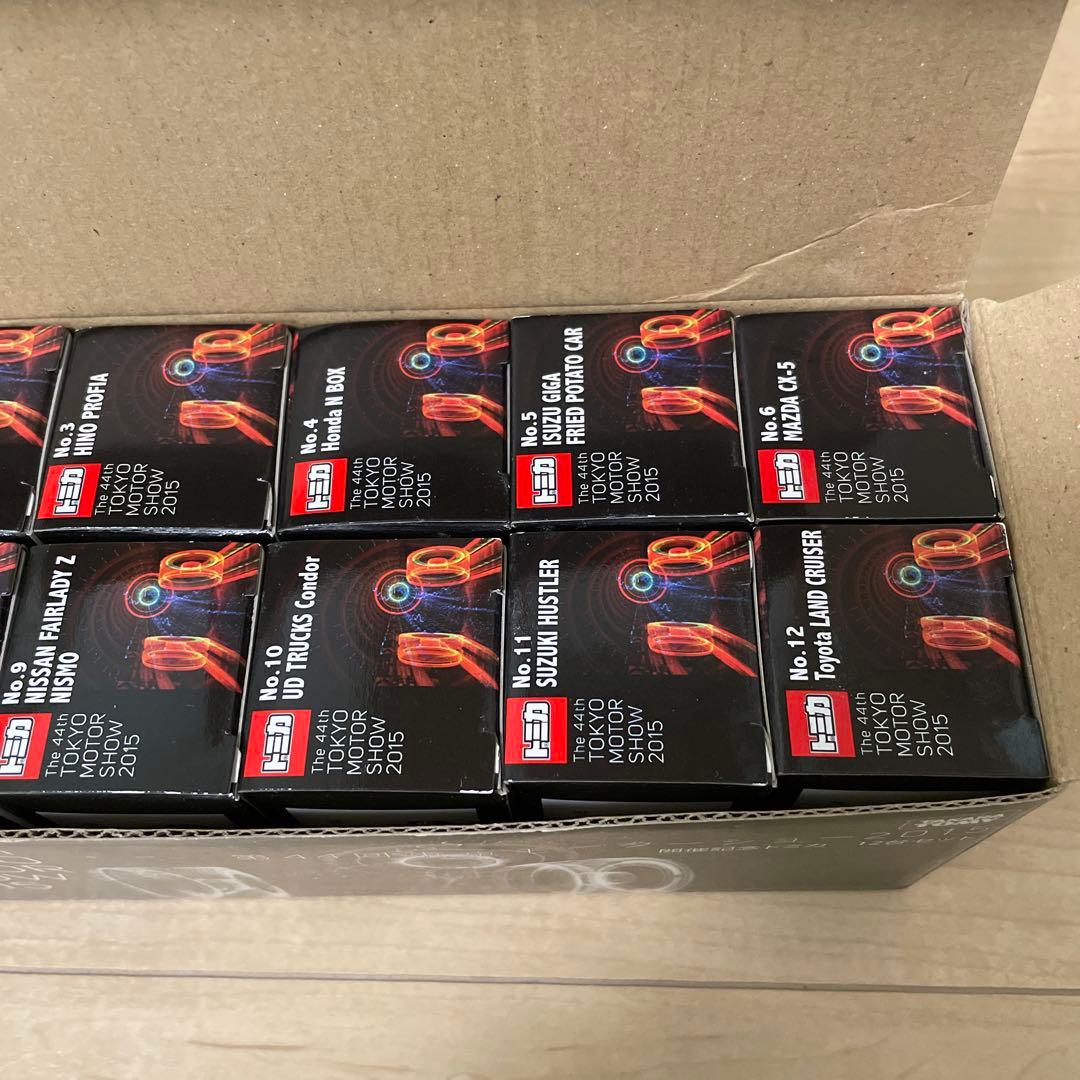 トミカ 東京モーターショー2015 開催記念トミカ 12台セット