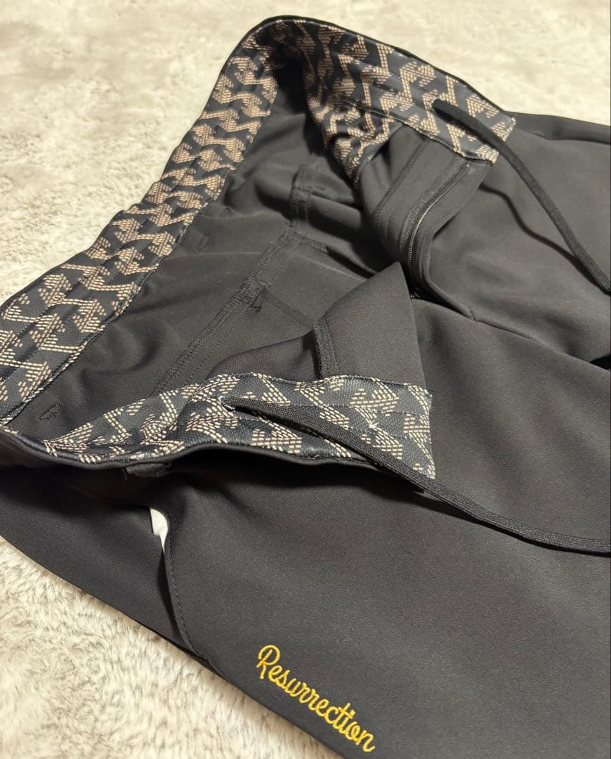 Resurrectionストレッチジョガーパンツ ブラックM