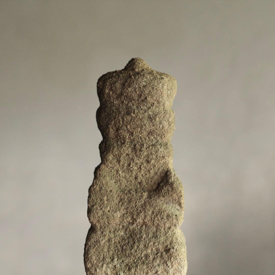 古い 一石五輪塔 古美術 仏教美術 古道具 アンティーク No.2 オブジェ