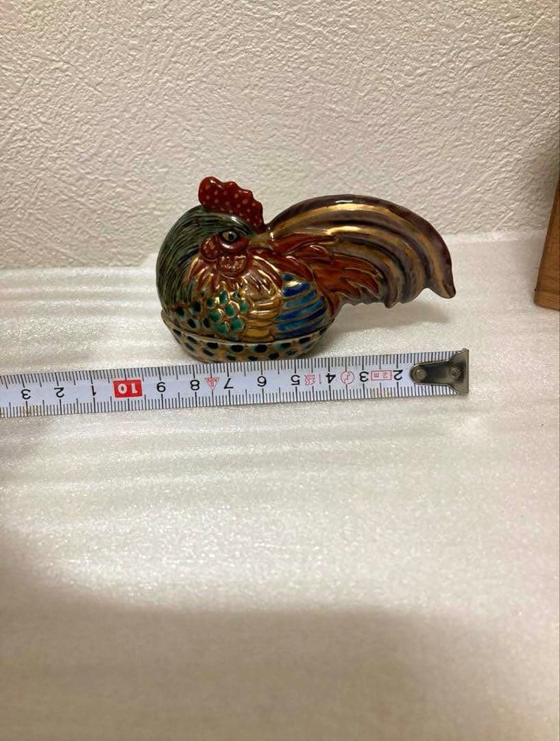 野々村仁清　写し　鶏香合