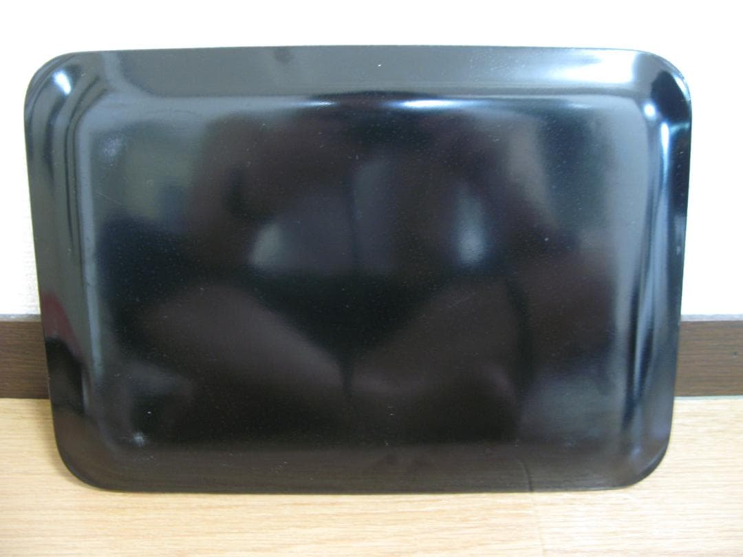 輪島塗 金箔押　千代寿盆