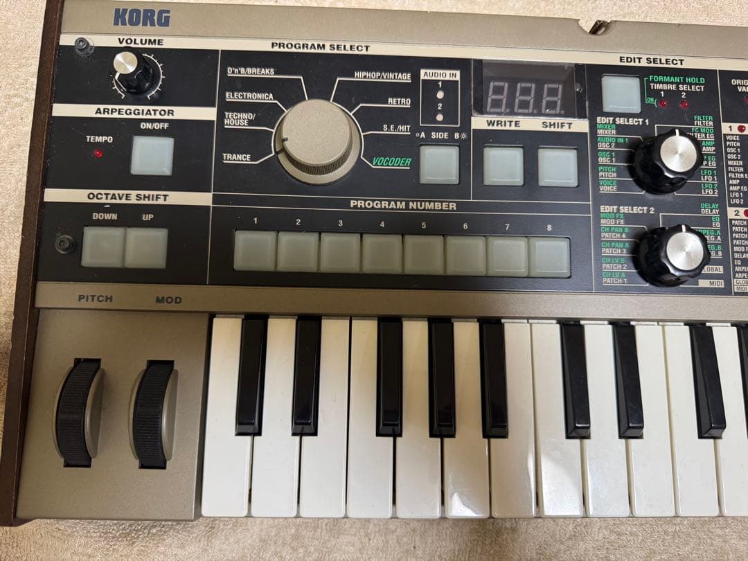 KORG microKORG シンセサイザー/ボコーダー