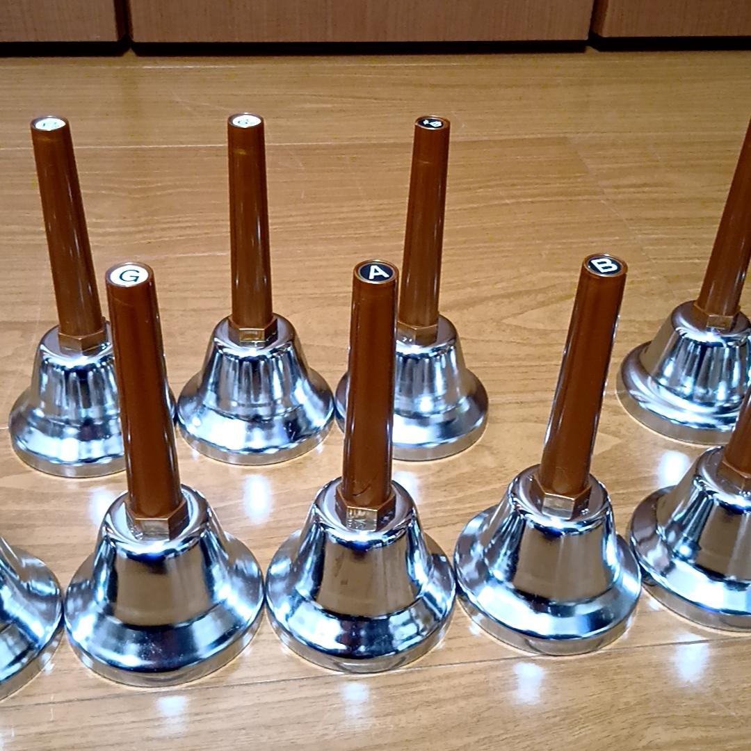 内田洋行 ミュージックベル 20音 MB-S ウチダ ハンドベル 取扱説明書付属