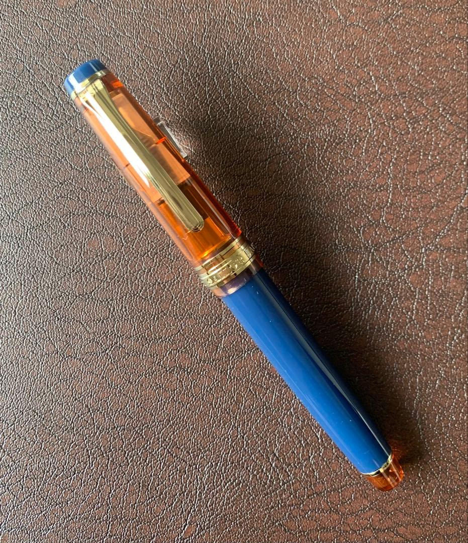 海外限定セーラー万年筆 プロギアスリム 万葉シリーズ#3 柿 MF
