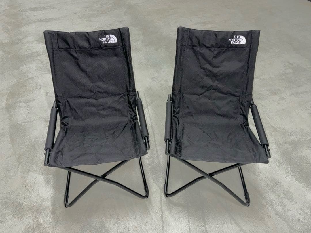 The North Face キャンプチェア ブラック 2脚