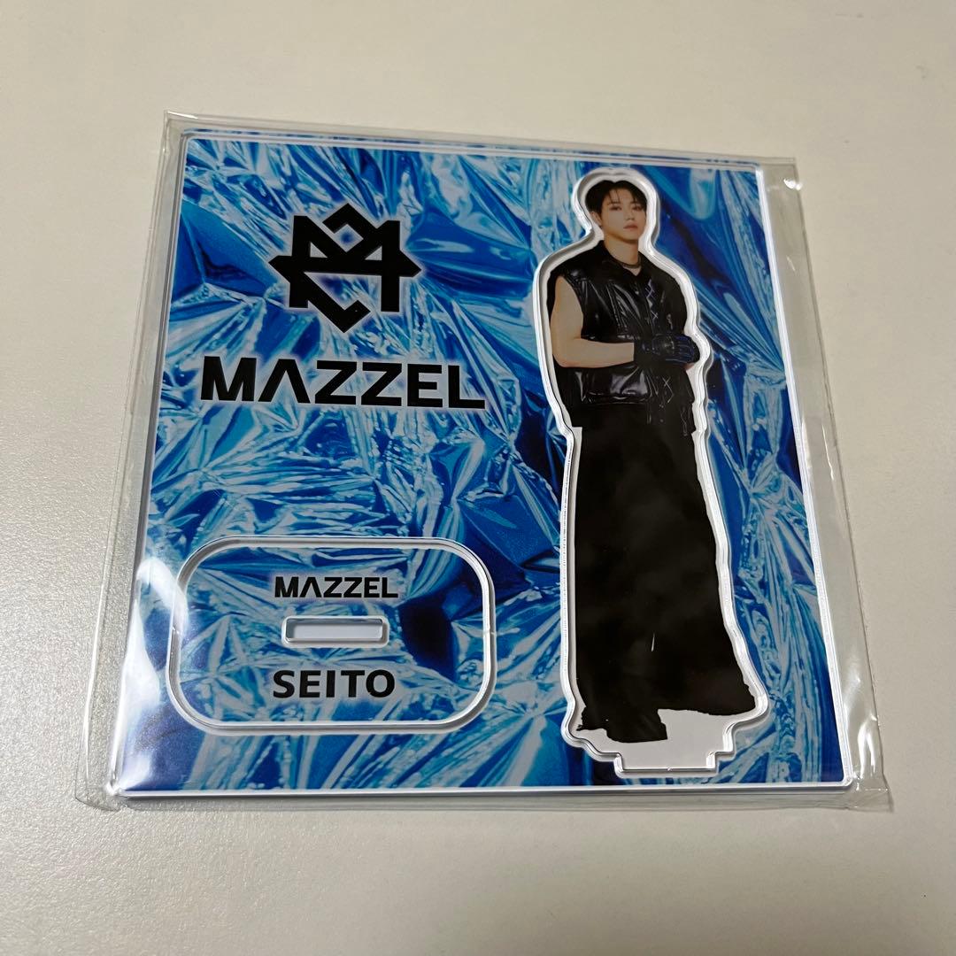 MAZZEL SEITO 4点セット アクスタ ステッカー　トレカ