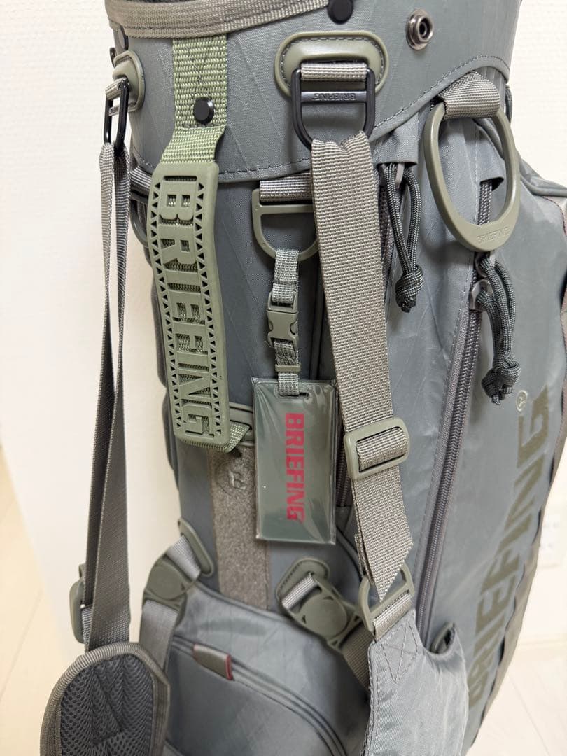 【美品】BRIEFING CR-4 #02 XP WOLF GRAY スタンド