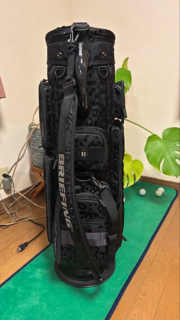 【希少】BRIEFING ブリーフィング CR-6 #03 ブラックレオパード