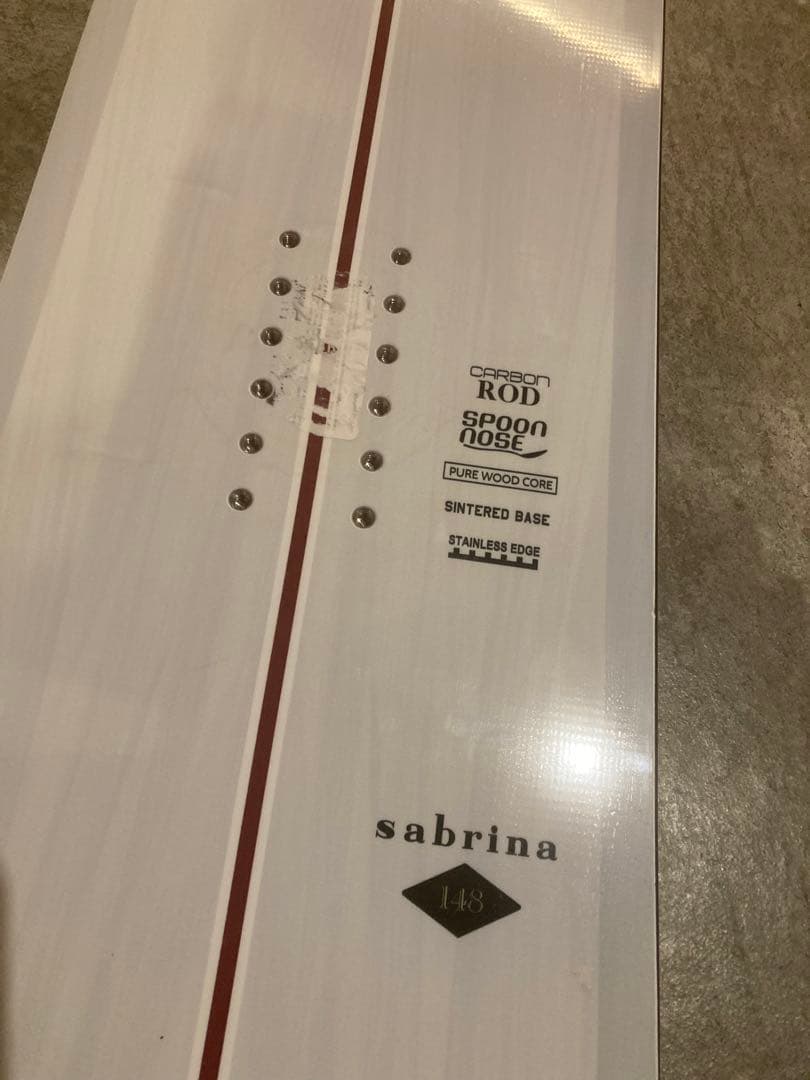 サブリナ クルーザー 148cm パウダーボード　Sabrina