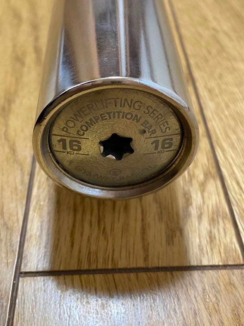 GYMWAY ショートスリーブパワーバー(190cm / 16kg)