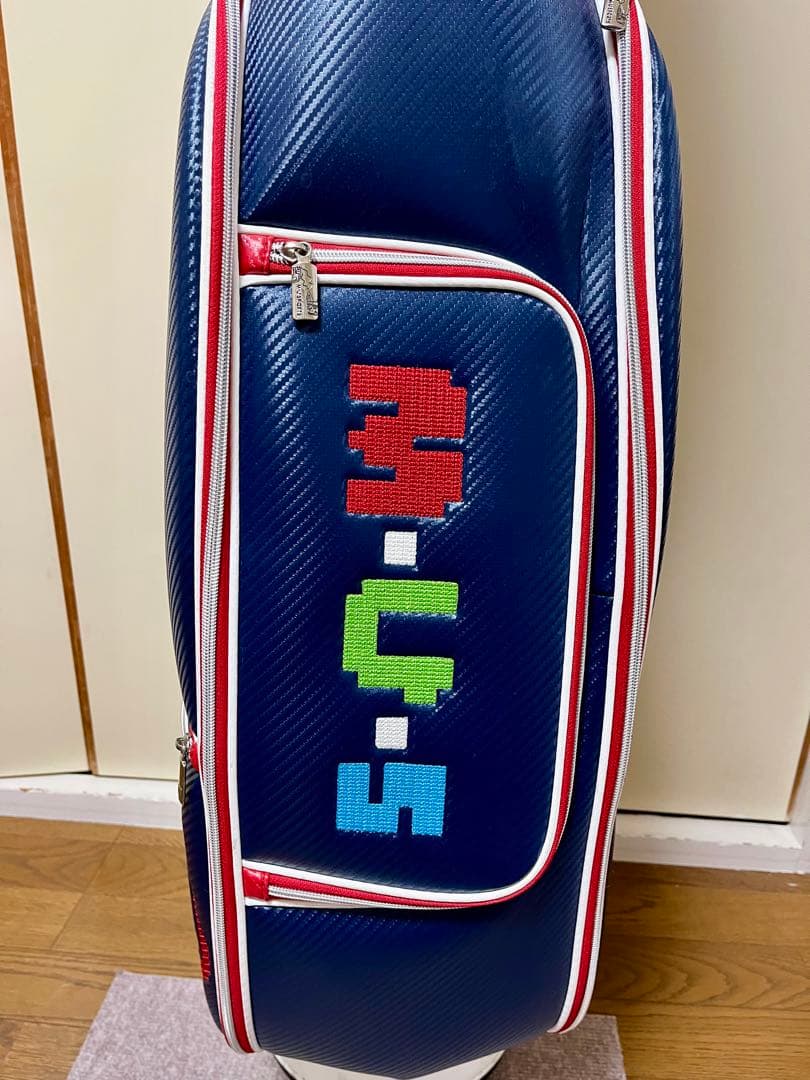 【mgm】 M.U.SPORTS キャディバッグ ネイビー