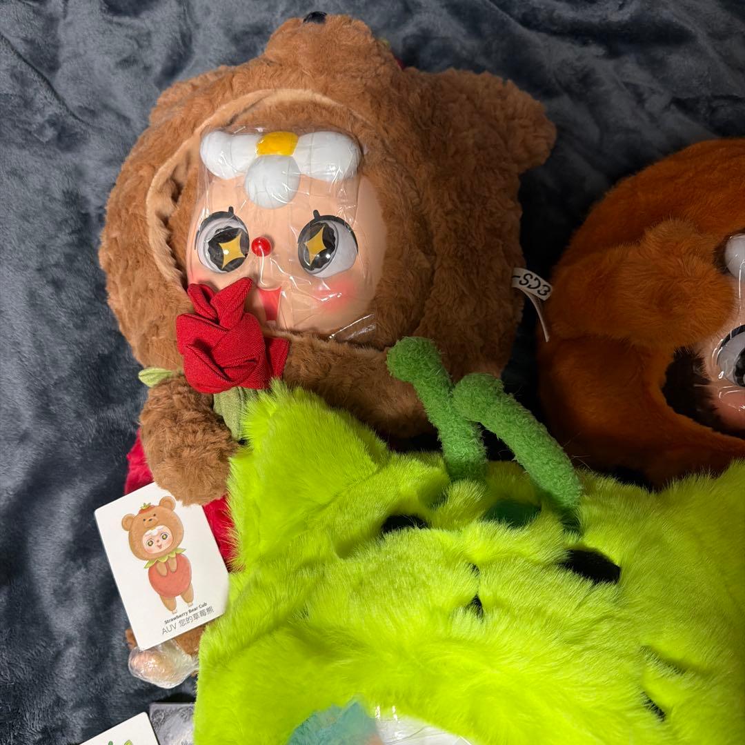 SD3 600% V3 シリーズ ぬいぐるみ　シークレット　3点セット