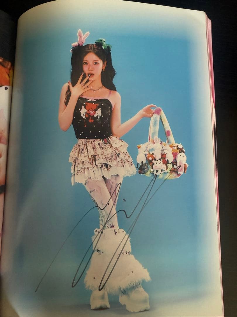 s*読様 aespa Hot Mess 全員サイン